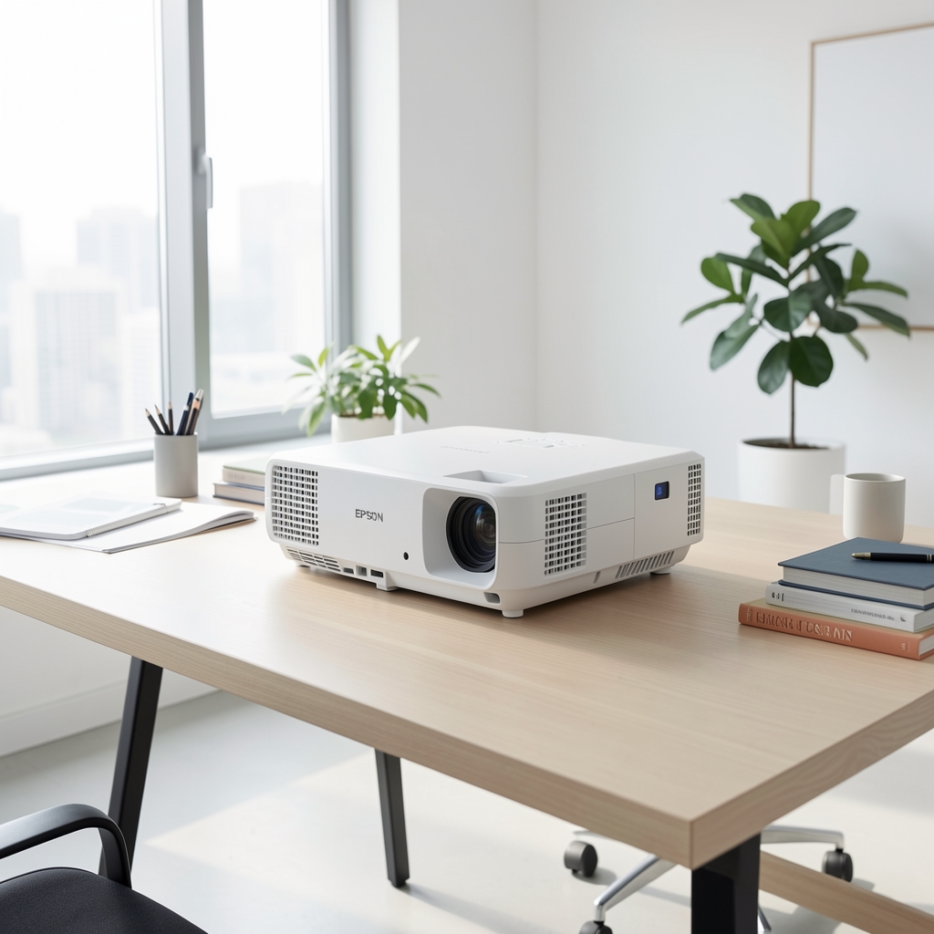 Epson EH-TW750 full HD ev sineması projektörü beyaz kasa